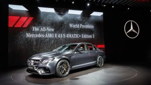 Mercedes-AMG E 63S 4MATIC+ Mercedes-Benz & smart at the Los Angeles Auto Show 2016: World Premiere of the new Mercedes-AMG E 63S 4MATIC+;