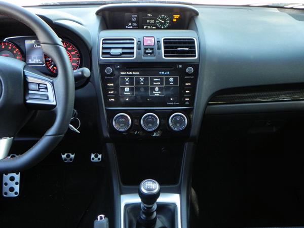 2016 Subaru WRX - interior 8 - AOA1200px