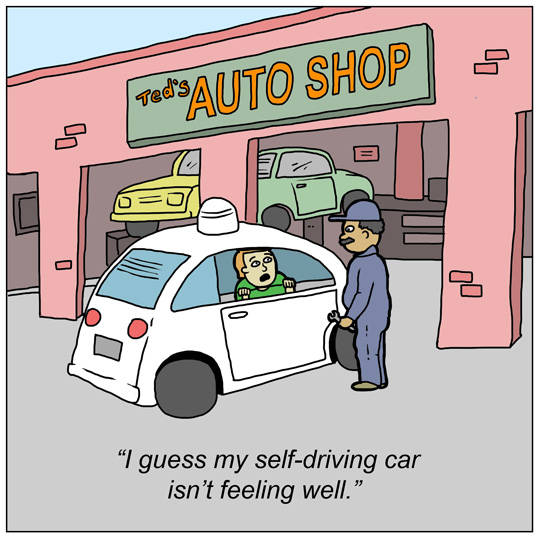 Funny Comics About Cars, Dealerships and Other Things